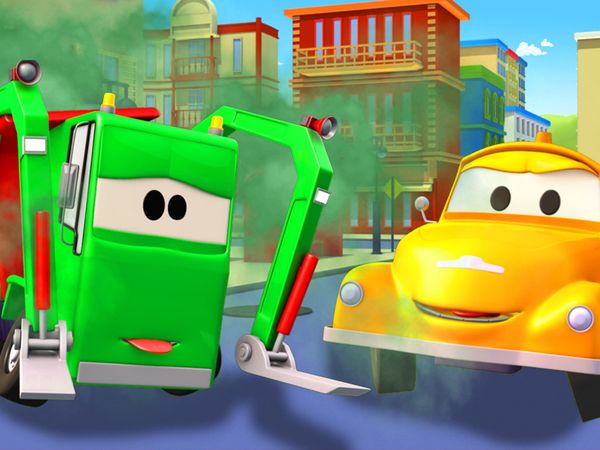 Tom the Tow Truck - Gary o Caminhão de Lixo / O Caminhão de Escolher Cereja / O Carro de Doces / Denver o ônibus de dois andares