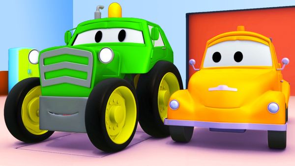 Tom the Tow Truck - O Trator / O Táxi / O Carro de Corrida Vermelho / O Bulldozer