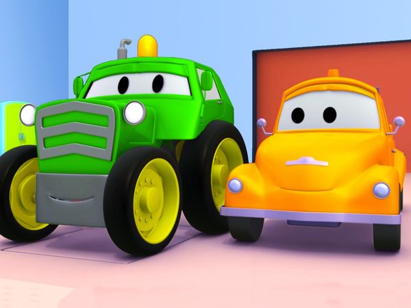 Tom the Tow Truck - O Trator / O Táxi / O Carro de Corrida Vermelho / O Bulldozer