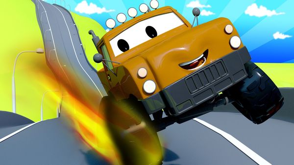 Tom the Tow Truck - Marley, o caminhão monstro / Suzy, o Carro Rosa / Franck, o caminhão de bombeiros / Donuts perigosos