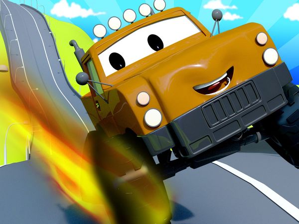 Tom the Tow Truck - Marley, o caminhão monstro / Suzy, o Carro Rosa / Franck, o caminhão de bombeiros / Donuts perigosos
