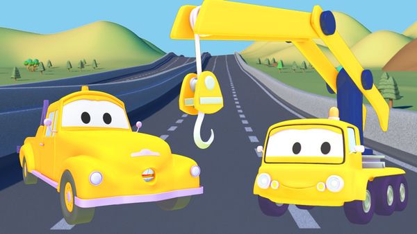 Tom the Tow Truck - O Guindaste / O Helicóptero / O Carro de Corrida Azul / O Caminhão Basculante