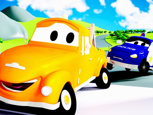 Tom the Tow Truck - Pequeno MaTiny Town / Lily precisa de energia / O acidente na corrida / Steve, o rolo compressor