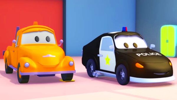 Tom the Tow Truck - O Carro de Polícia / O Bombeiro / A Ambulância / O Caminhão de lixo