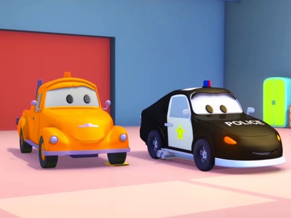 Tom the Tow Truck - O Carro de Polícia / O Bombeiro / A Ambulância / O Caminhão de lixo