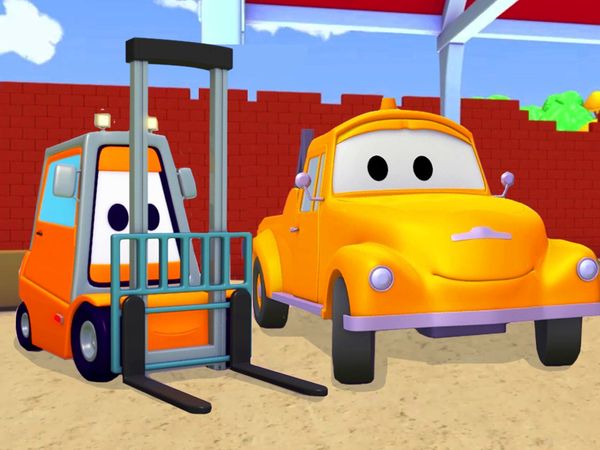 Tom the Tow Truck - O Empilhadeira / O Escavadeira / O Rolo compressor / O Avião