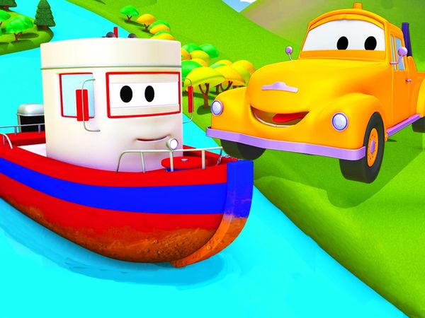 Tom the Tow Truck - O Barco / Troy o Trem / O Limpa Neve / O Caminhão Cegonha