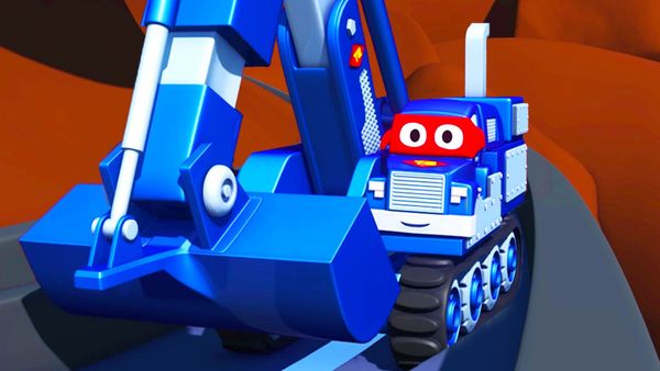Carl Super Truck - Salvando os Bebês Carrinhos / O Trator de Demolição / A Colhedora / O Barco
