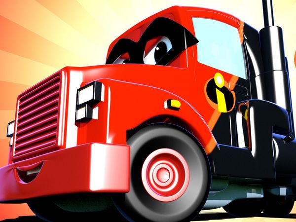 Carl Super Truck - O caminhão incrível / O caminhão árbitro / O caminhão vitrine / O caminhão de energia solar