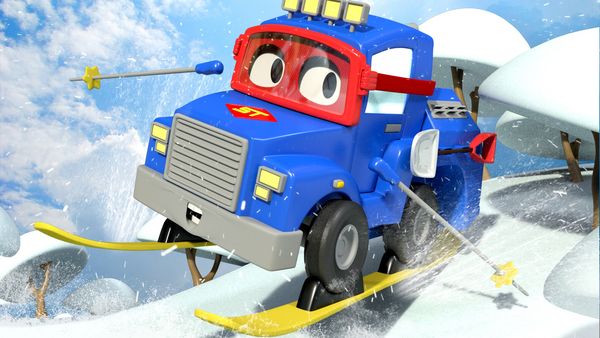 Carl Super Truck - O caminhão esqui e as crianças / O caminhão sirene / O caminhão detetive precisa encontrar a Lily / O caminhão soprador de folhas