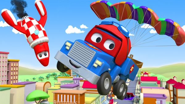 Carl Super Truck - O caminhão com paraquedas / Henry, o Herbie, não gosta do Natal / O caminhão dragão / A Partida de Futebol