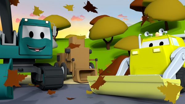 Construction Squad - O robô de limpeza / A Casinha de madera