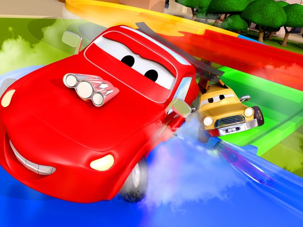 Construction Squad - A corrida de carrinhos / O lava-jato