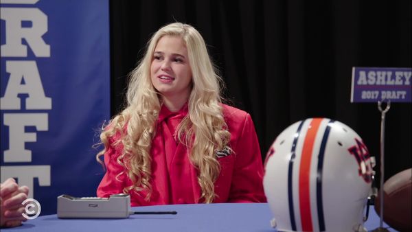 Tosh.0 - April 11, 2017 - Football-to-the-Face Girl