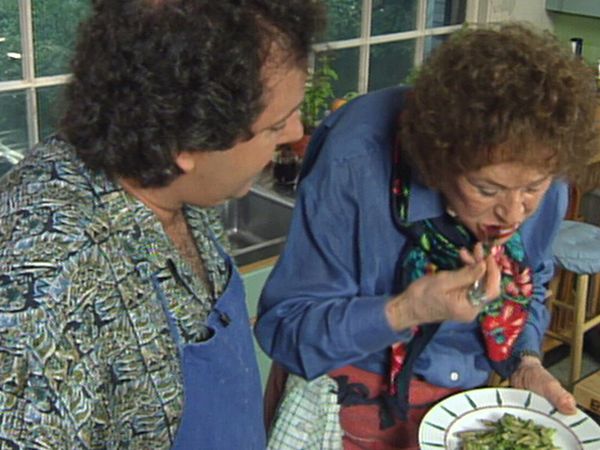 In Julia's Kitchen with Master Chefs - Lynne Rossetto Kasper and Roberto Donna