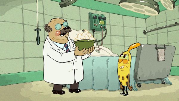 Cerdo Cabra Banana Grillo - La hora del hospital