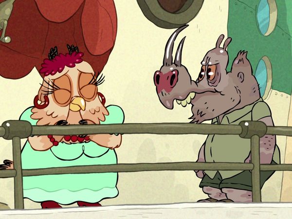 Porco Cabra Banana Grilo - O Barco do Amor