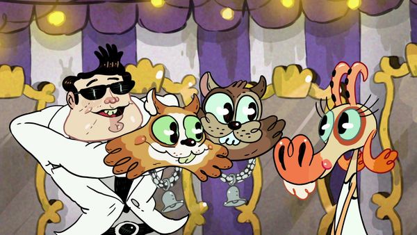 Porco Cabra Banana Grilo - O Circo Ding-Dong