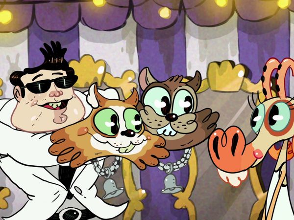 Porco Cabra Banana Grilo - O Circo Ding-Dong