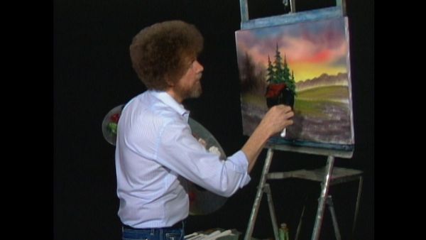 The Joy of Painting with Bob Ross - Cabin at Sunset