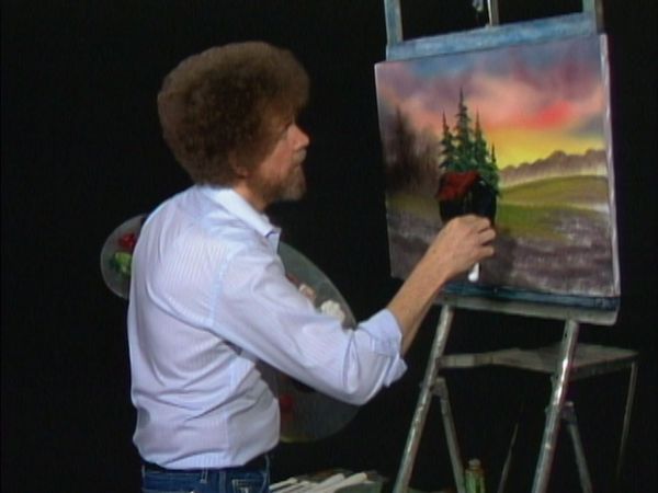 The Joy of Painting with Bob Ross - Cabin at Sunset