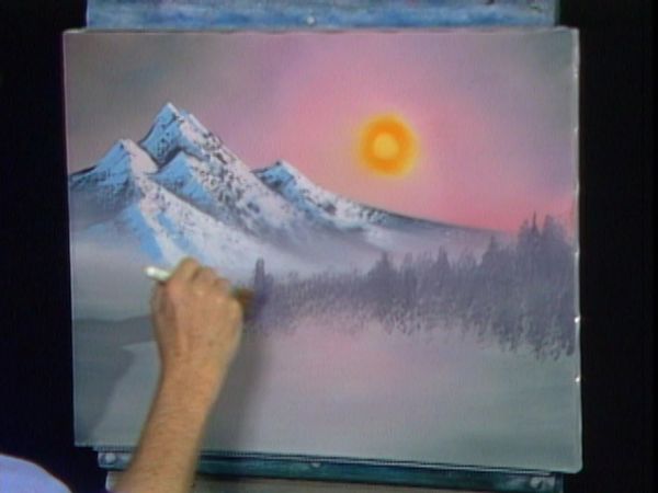 The Joy of Painting with Bob Ross - Winter Frost