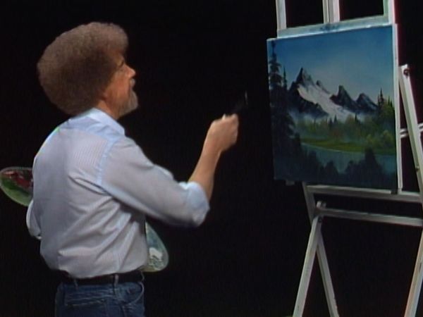 The Joy of Painting with Bob Ross - A Cold Spring Day