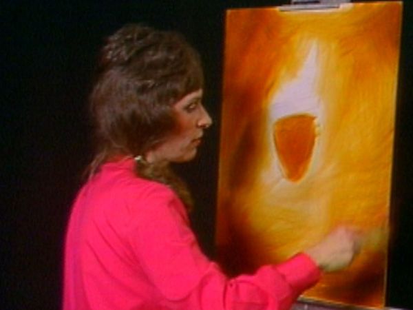 The Joy of Painting with Bob Ross - Indian Girl