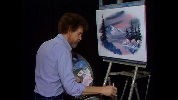 The Joy of Painting with Bob Ross - Winter Oval