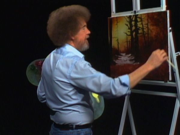 The Joy of Painting with Bob Ross - Rustic Winter Woods