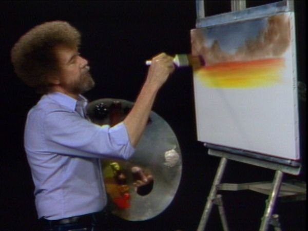 The Joy of Painting with Bob Ross - Barn at Sunset