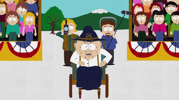 South Park - Distintivo vermelho de boiolice
