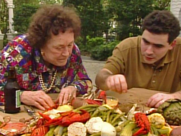 Julia Child - Cooking with Master Chefs - Emeril Lagasse