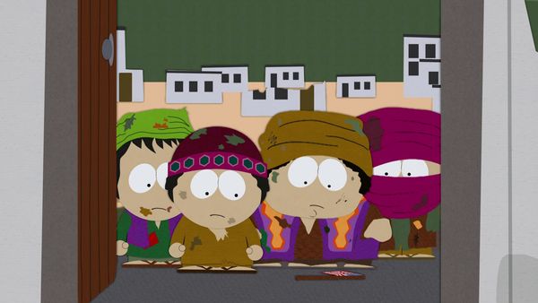 South Park - Osama Bin Laden tiene los pantalones cagados