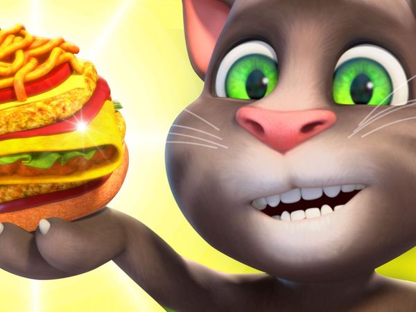 Talking Tom and Friends - Taco Spaghetti Burger