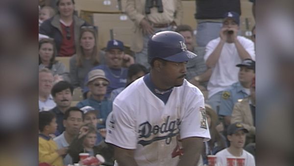 Great Games - 4/5/99: Mondesi drives in six in Dodgers' win