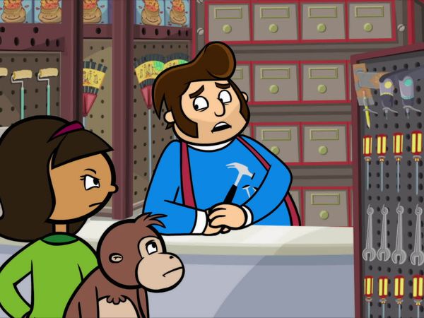 Word Girl - Una situación pegajosa / 8 patas versus 2 cerebros