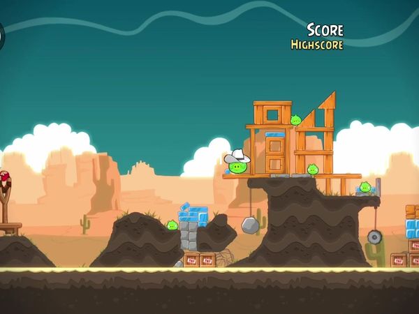 Angry Birds Gameplay - Zebra Gamer - Ham 'Em High Levels 12-1 - 12-15!
