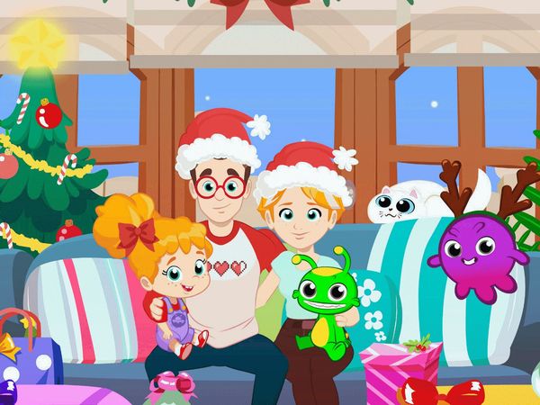 Groovy el Marciano - Celebrando la navidad con Groovy y Phoebe