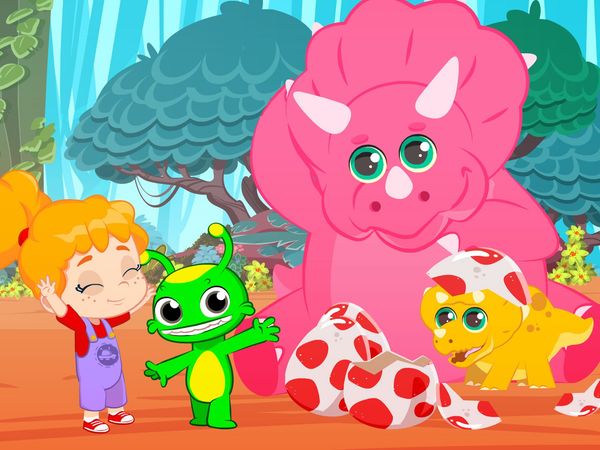 Groovy el Marciano - Aprendiendo sobre dinosaurios con Groovy y Phoebe