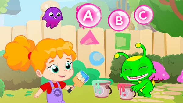 Groovy el Marciano - Aprendiendo los colores con Groovy y Phoebe