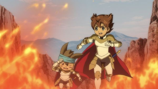 Inazuma Eleven Go Chrono Stone - Re Artù e la Regina dei Draghi