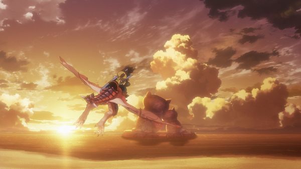 Monster Hunter Stories Ride On - Blocco alla spiaggia arcobaleno