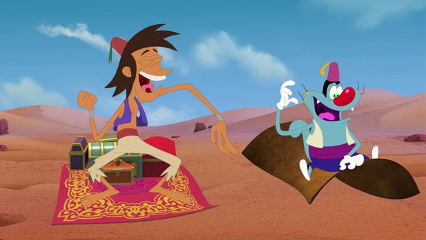 Oggy e as Baratas Tontas - 1001 noites de Oggy | Filme Moonshot