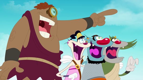 Oggy e as Baratas Tontas - Oggy e o ciclope de visão curta | Oggy no Nilo | Cuidado com o Longship
