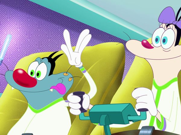 Oggy e as Baratas Tontas - O intruso do espaço | Morgan, a Fada | Trabalho doméstico em órbita