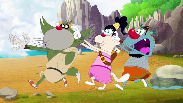 Oggy e as Baratas Tontas - Oggy e as sereias enevoadas | Um gorila na cidade | Os Mestres Octopus