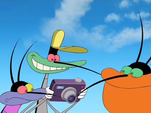 Oggy e as Baratas Tontas - Bicicleta Louca! | Um bonde solto | Wake-Up My Lovely!