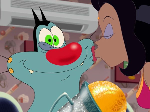 Oggy e as Baratas Tontas - De Mumbai com Amor | Um cara ciumento