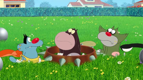 Oggy e as Baratas Tontas - De volta ao passado! | A caneta mágica